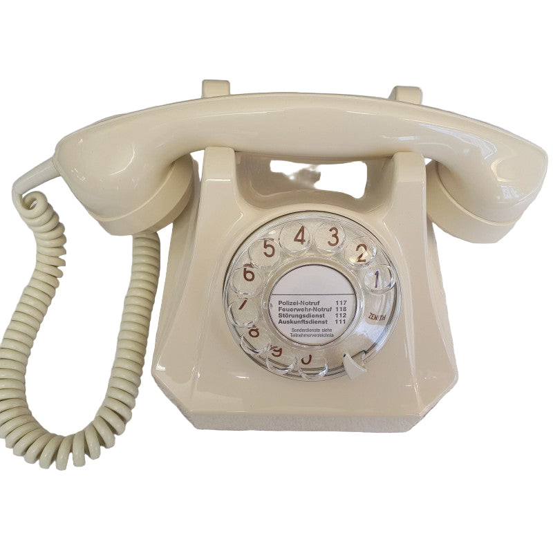 Tischstation Modell 50, cremefarben