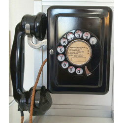Wandstation Grammont - Franzöiches Telefon