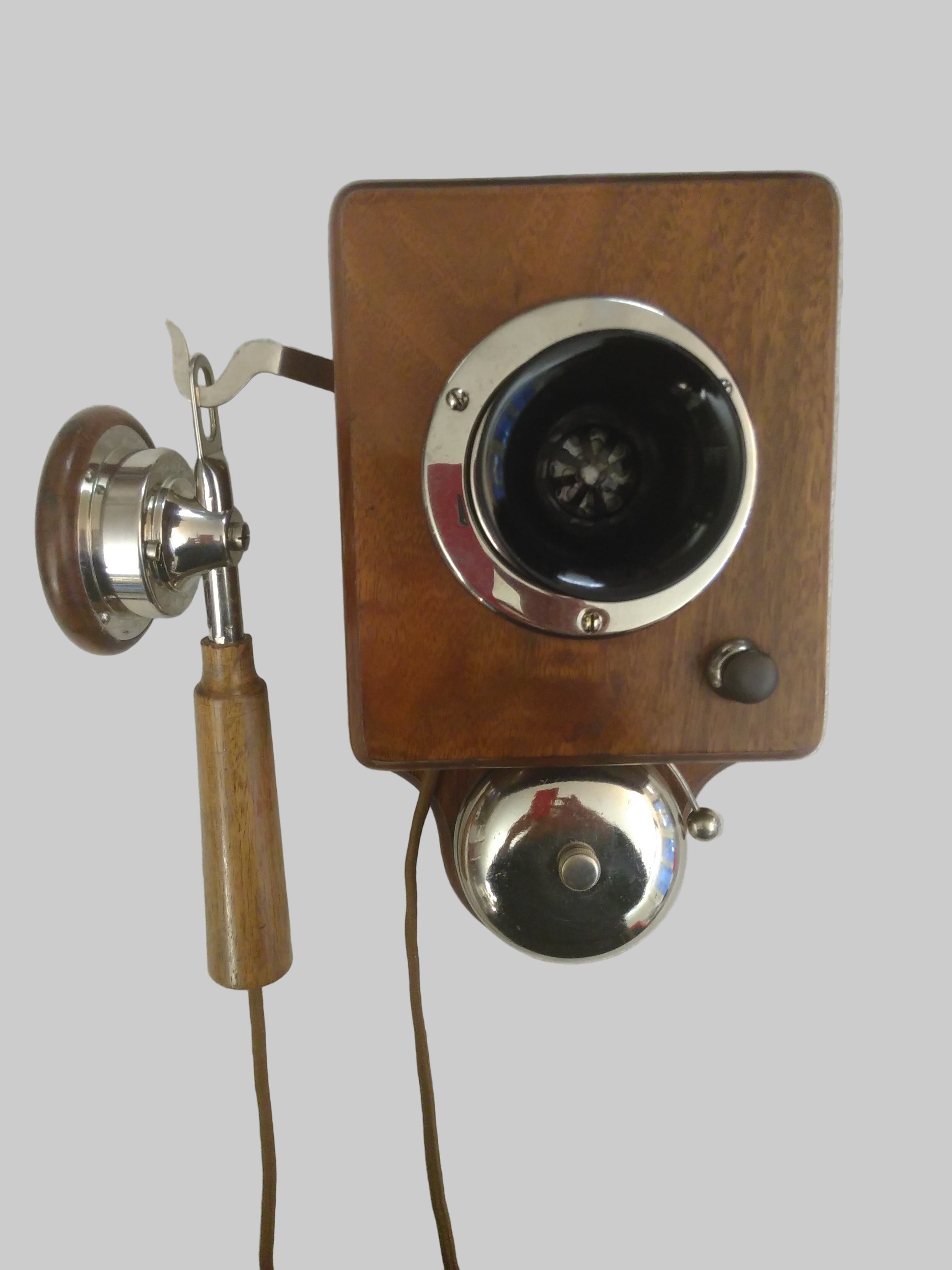 Kleines Holzwand Telefon