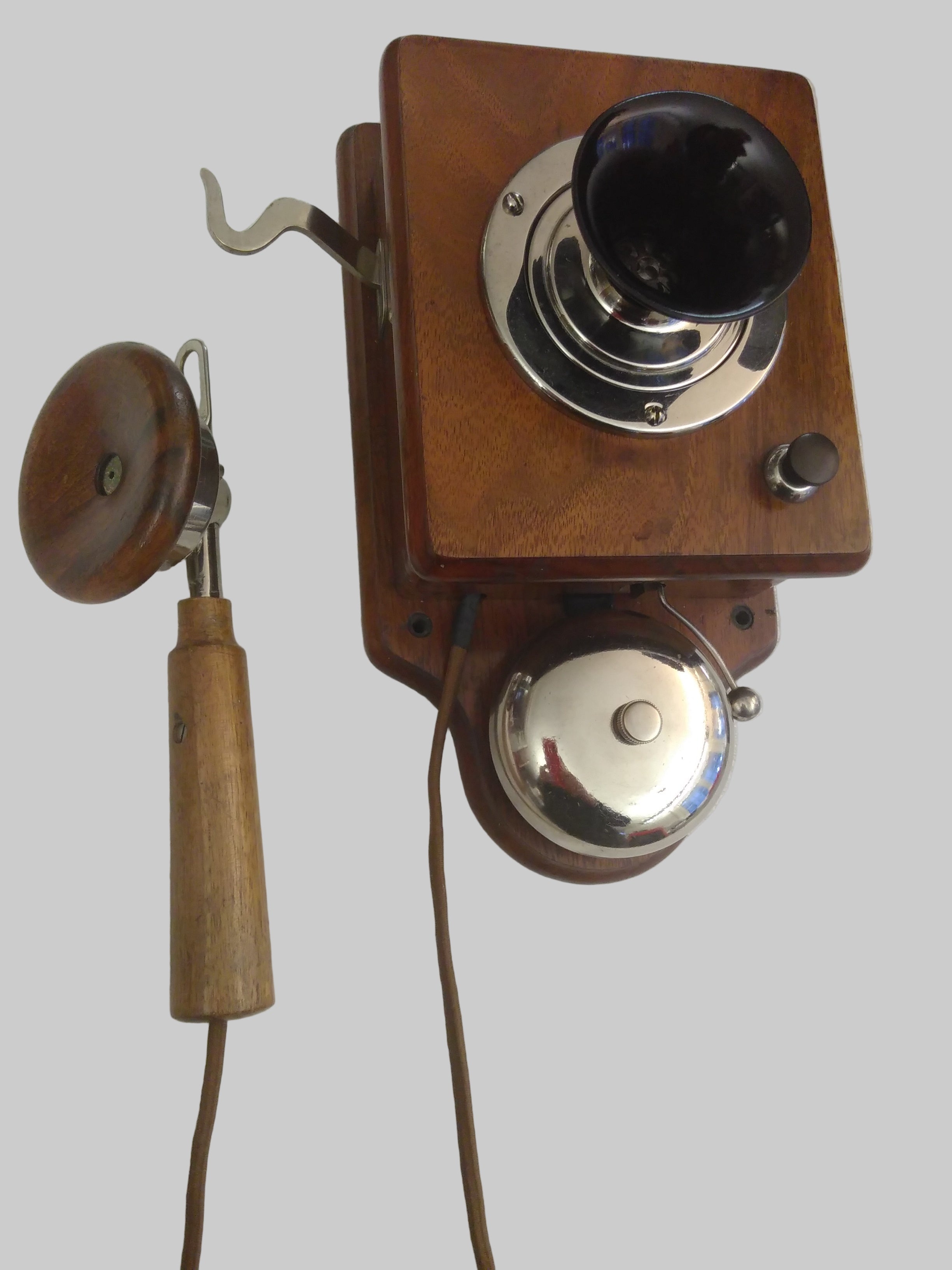 Kleines Holzwand Telefon