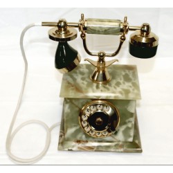 Grünes Marmor Telefon