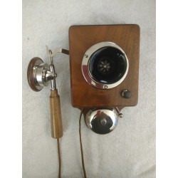 Kleines Holzwand Telefon